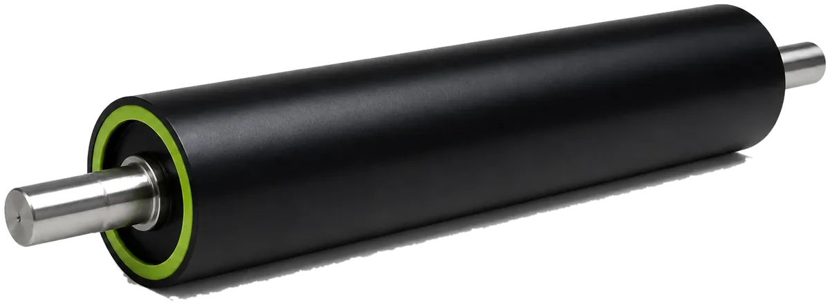 Dual-Layer HDPE Conveyor Roller