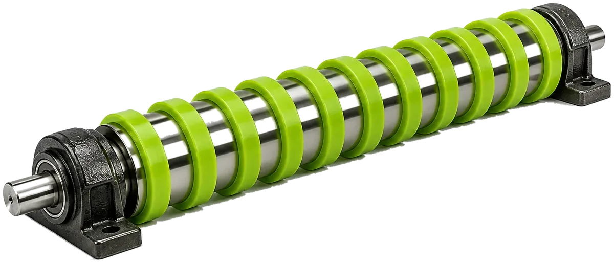 Polyurethane Disc Return Roller